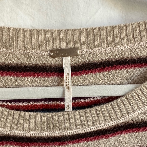 Free People Striped Sweater- Size S - Picture 2 of 4